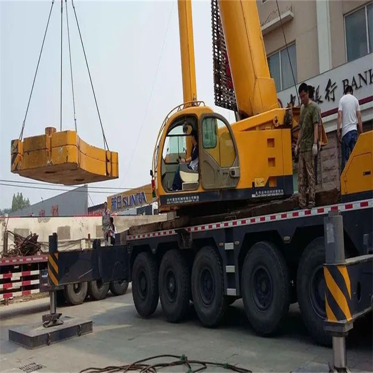 苏州虎丘当地吊车出租|机器吊装|75吨|工厂搬迁服务